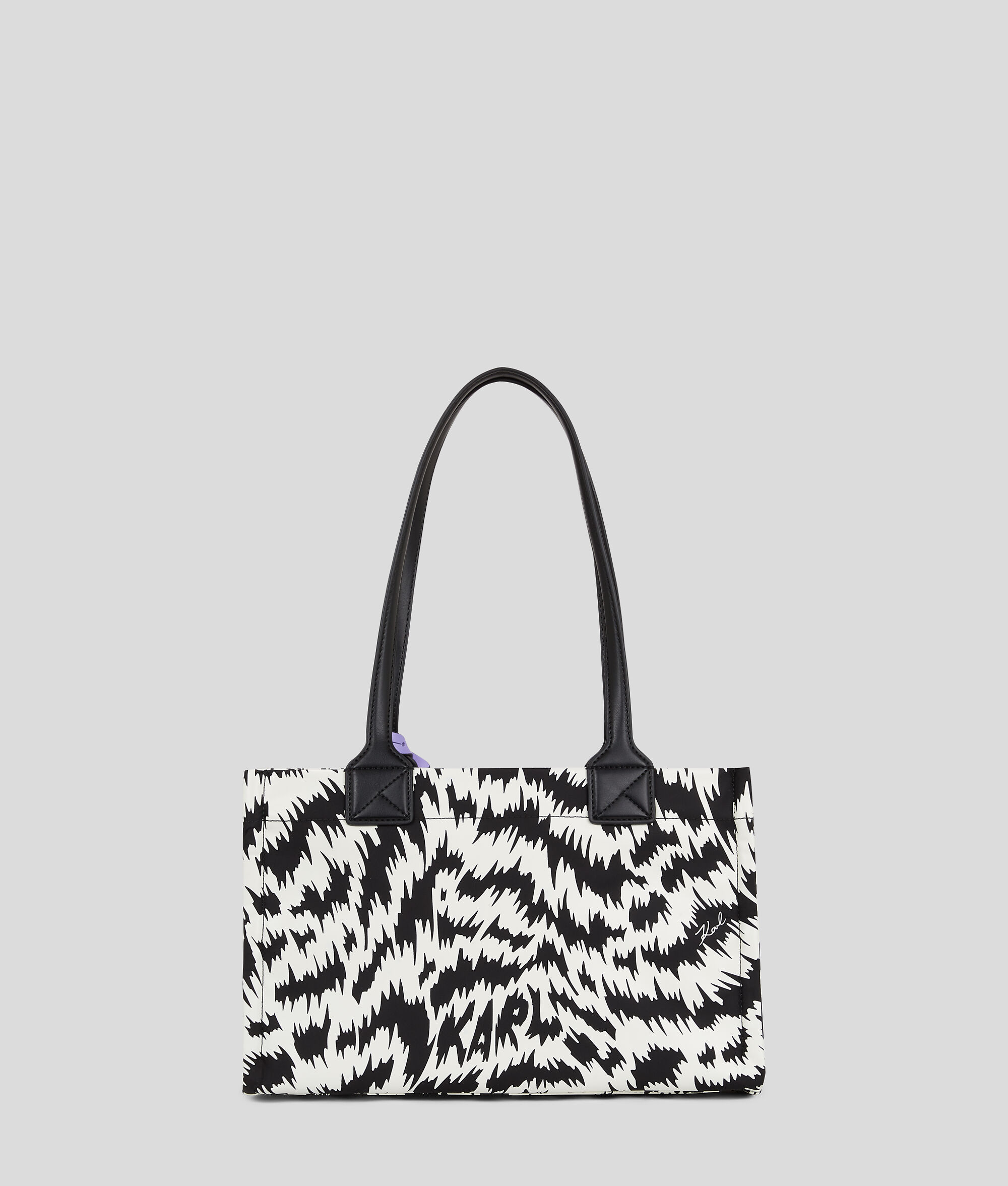 (image for) Excellent Performance K/Skuare Medium Zebra Tote Bag